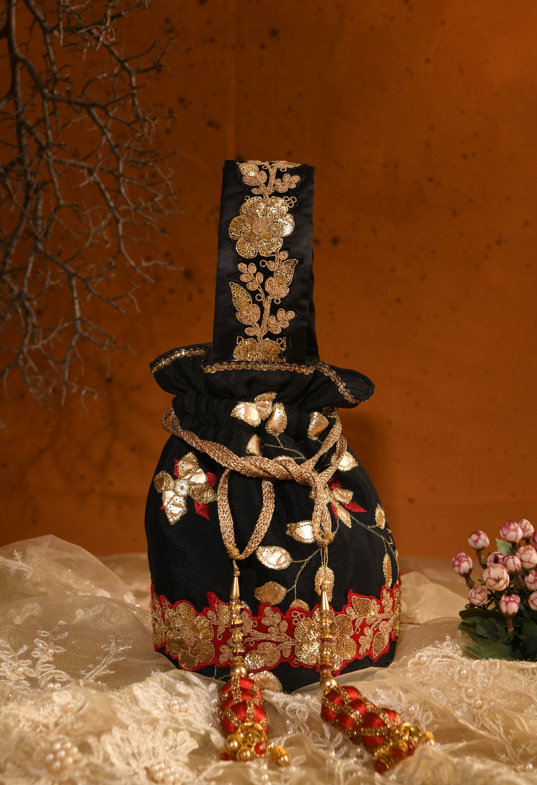 Where to Find High-Quality Embroidered Potli Bags Online