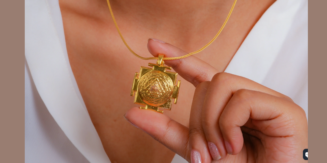 Silver in Gold Plated- SRIYANTRA