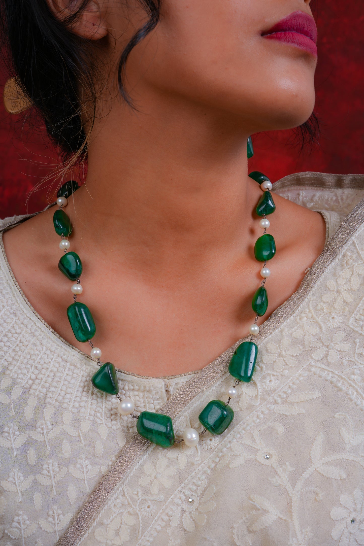 Rainforest Pearls Necklace