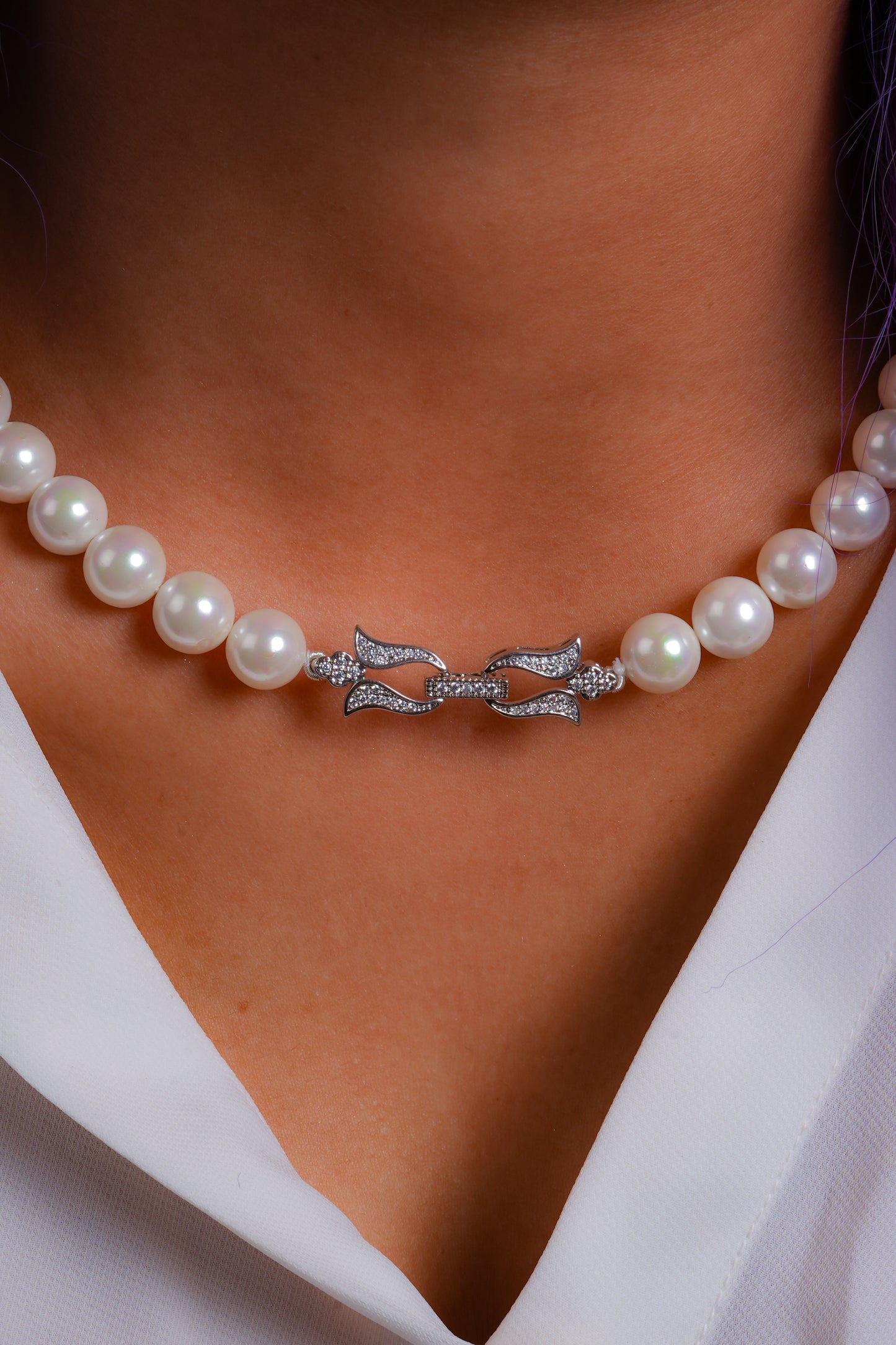 Audrey Pearl Necklace