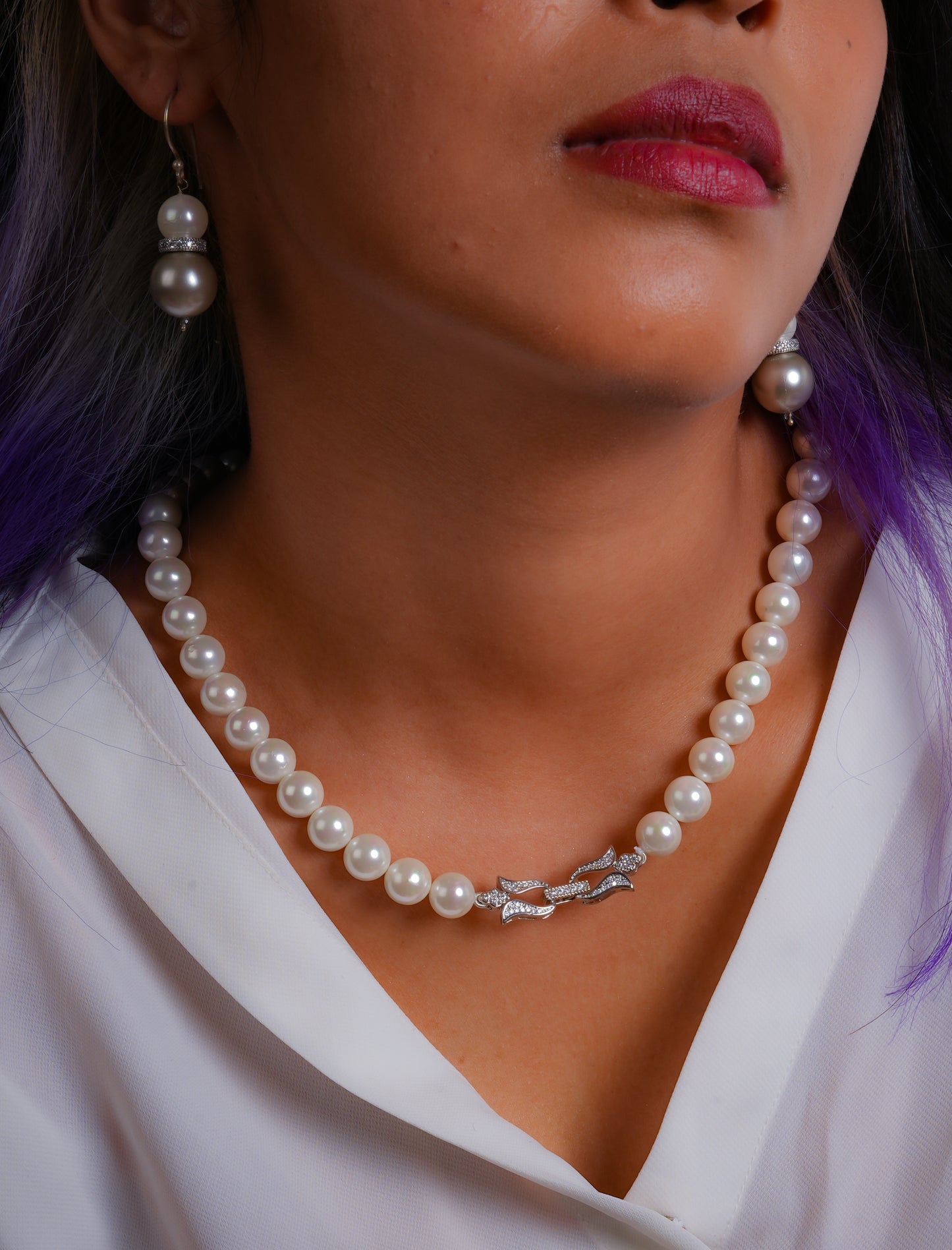 Audrey Pearl Necklace