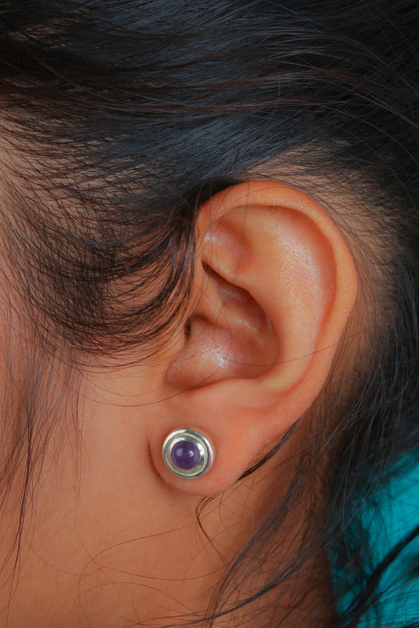 Amethyst Studs