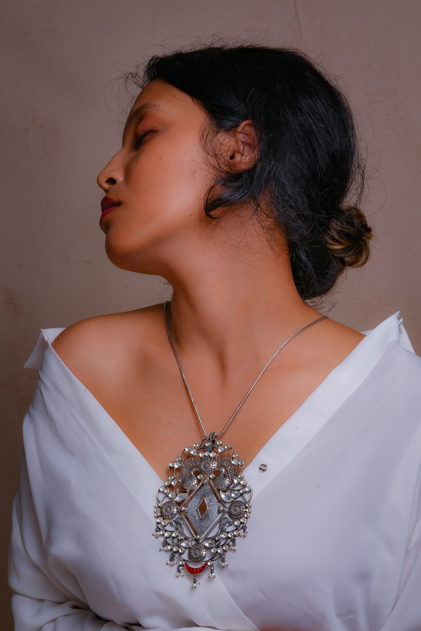 Banjara Silver Pendant