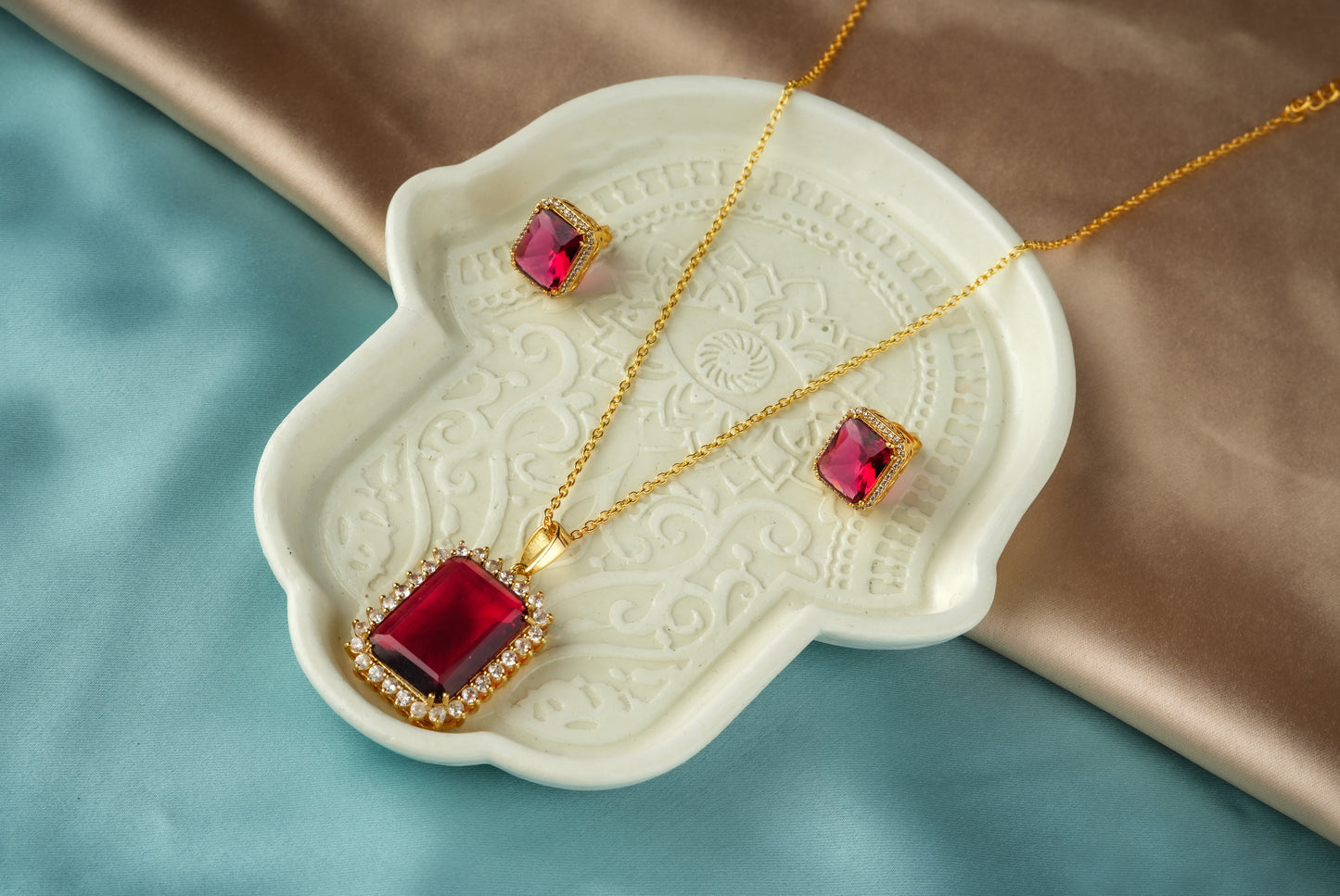 Ruby Radiance Set