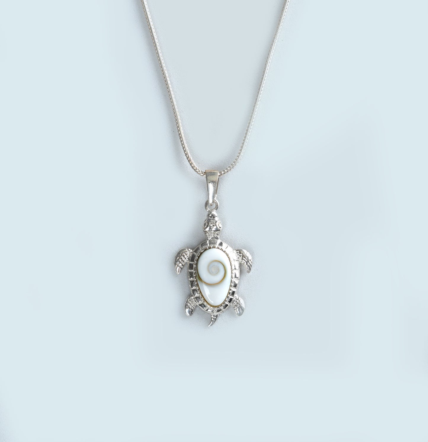 Golden Shell Turtle Pendant
