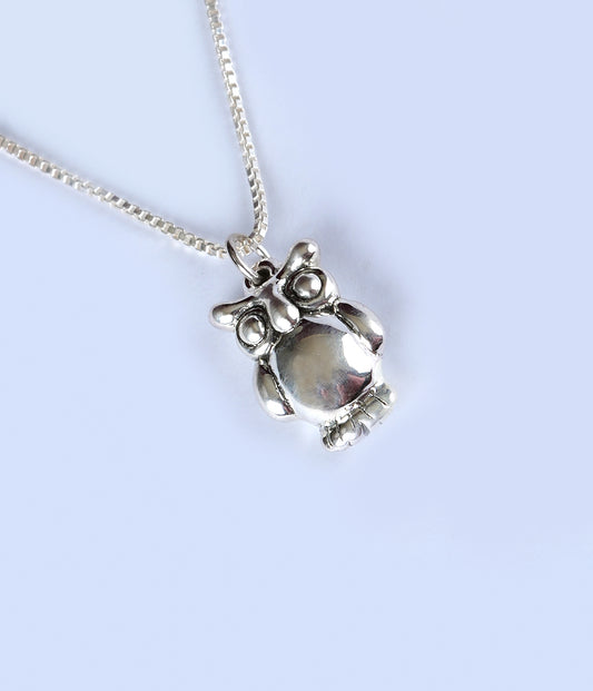 Moonlit Owl Pendant