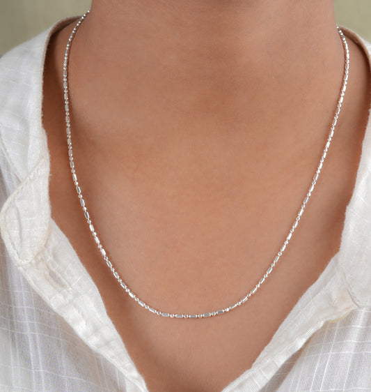 Everyday Fancy Silver Chain