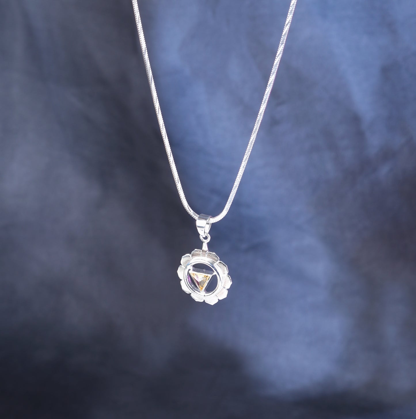 Healing Manipura (Sacral) Chakra Pendant With Citrine