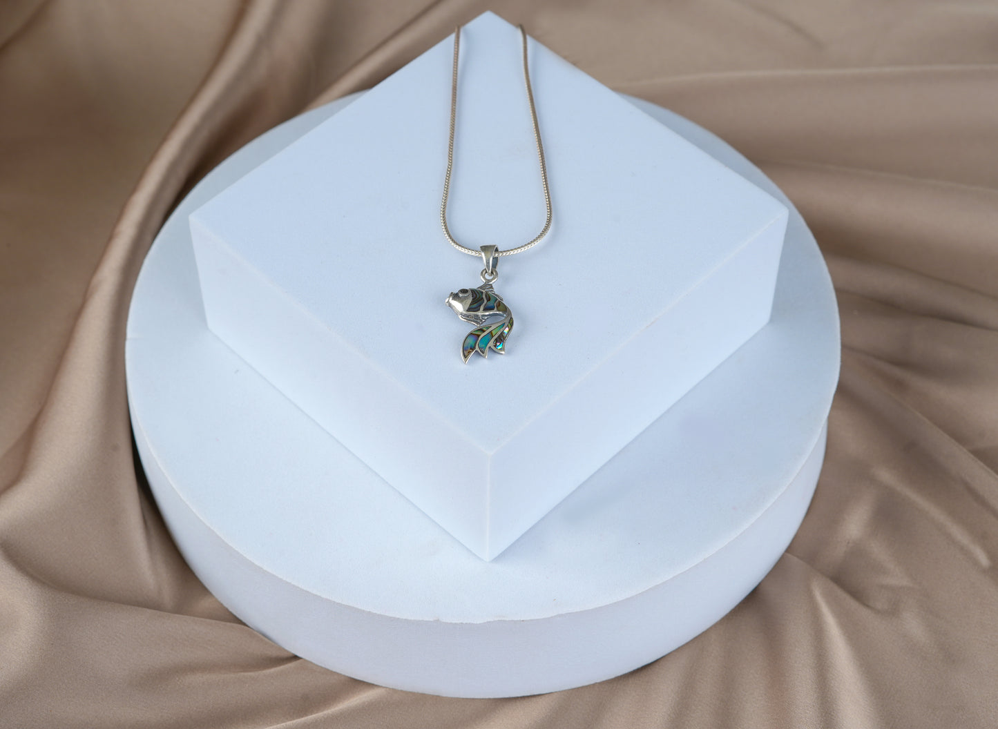 Oceanic Charm Fish Pendant
