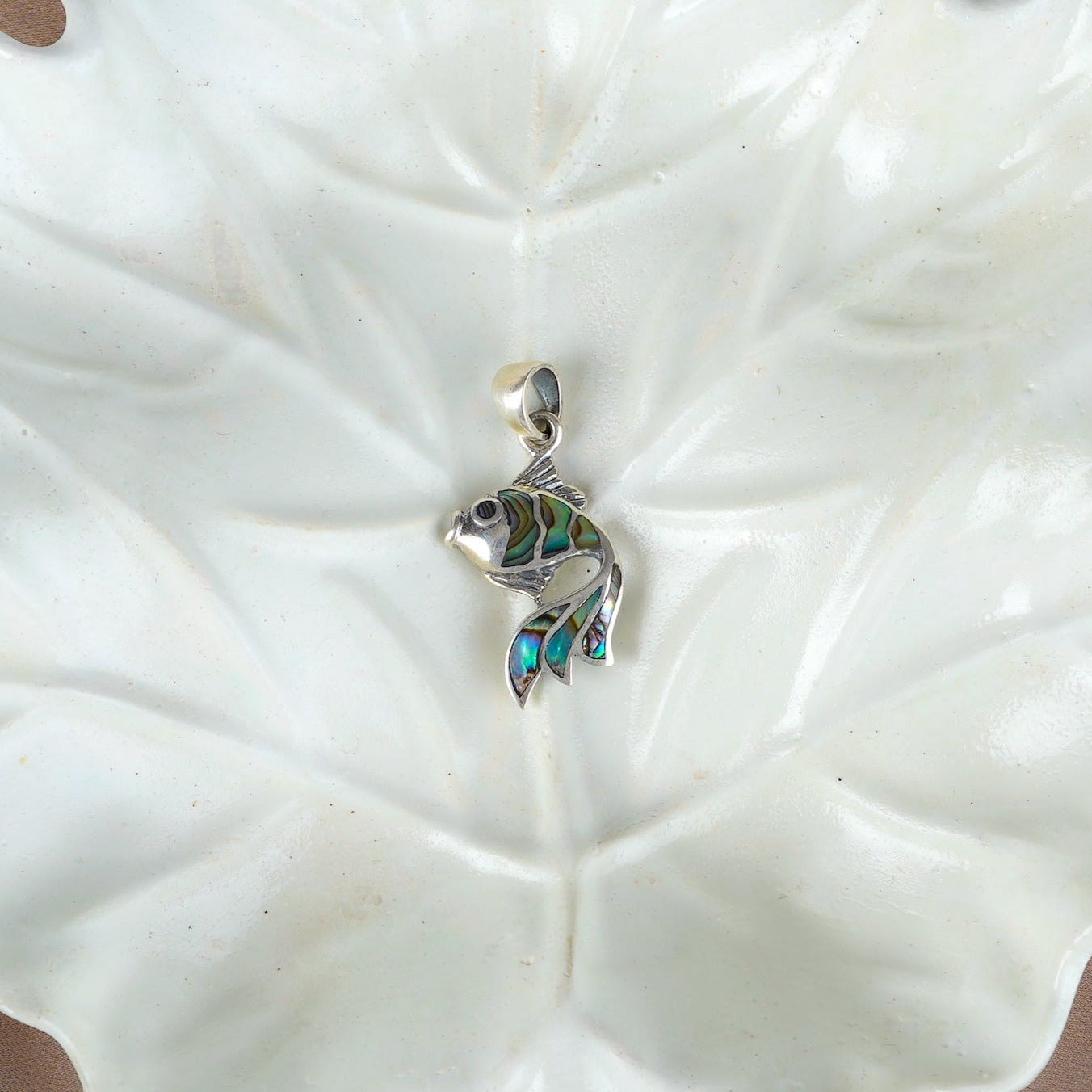 Oceanic Charm Fish Pendant