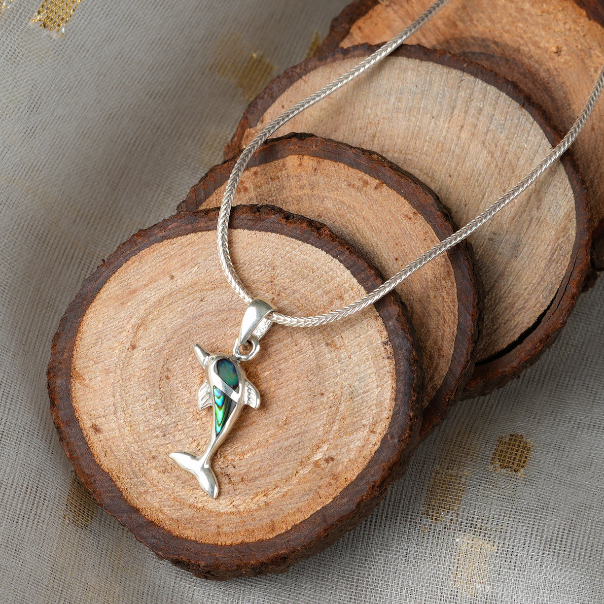 Dancing Dolphin Pendant