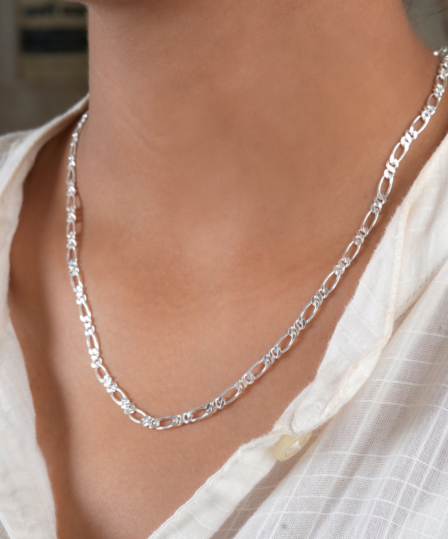 Everyday Silver Chain (Pattern 16)