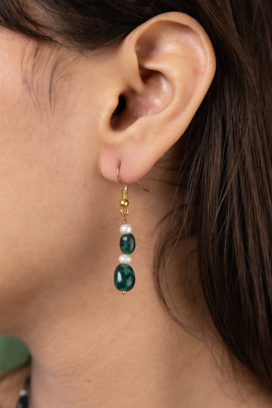 Greenfinger Emerald Necklace Set