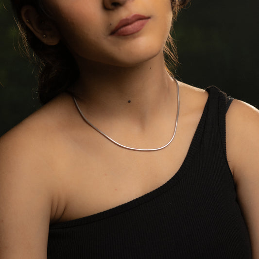 Silver Snake Chain (18 Inches)