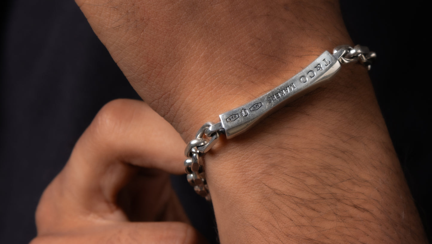 Tiffany Men Silver Bracelet