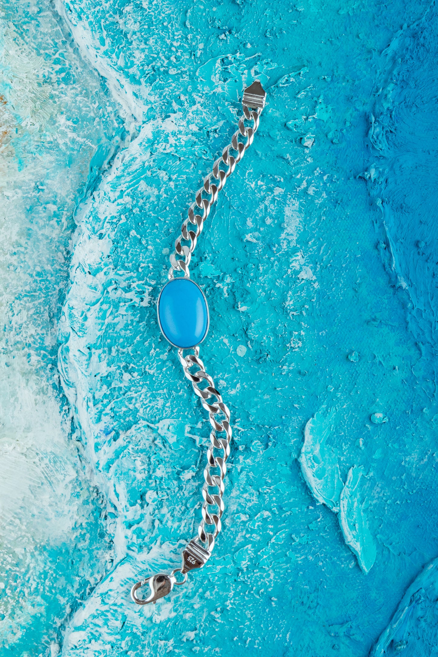 Bold Bandit Salmaan Silver Bracelet
