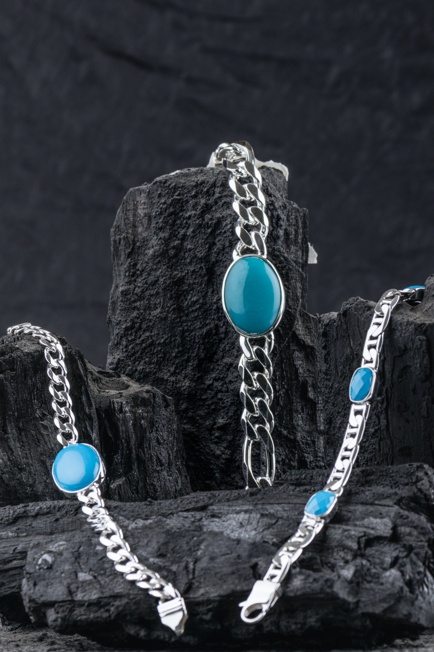 Bold Bandit Salmaan Silver Bracelet