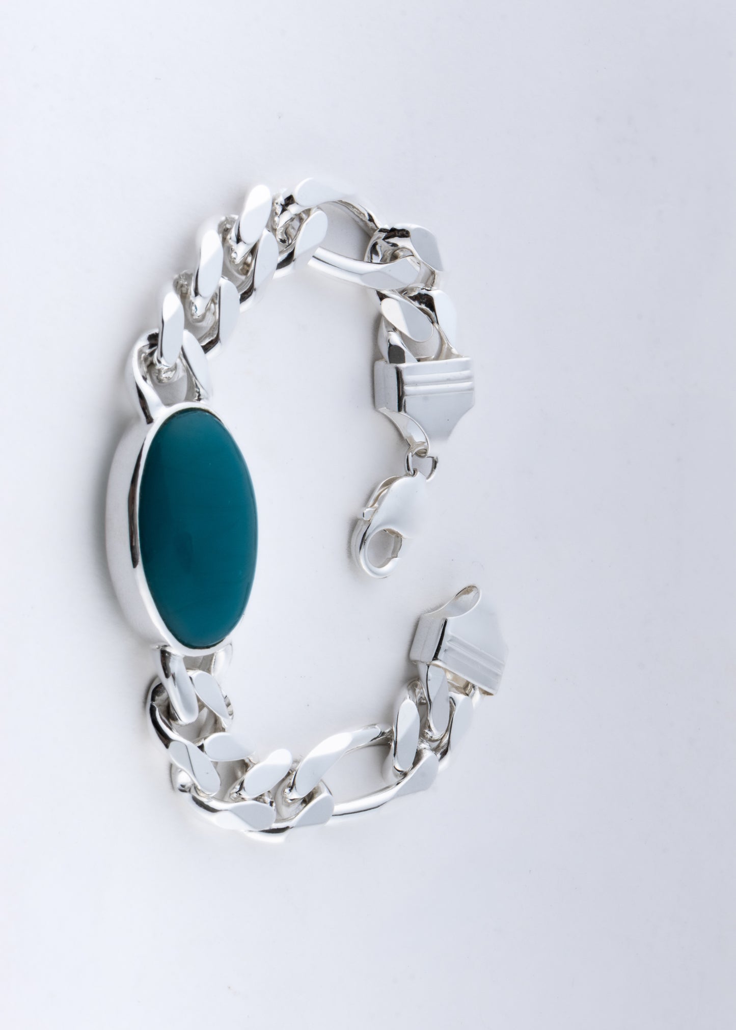 The Khan Silver Turquoise Bracelet