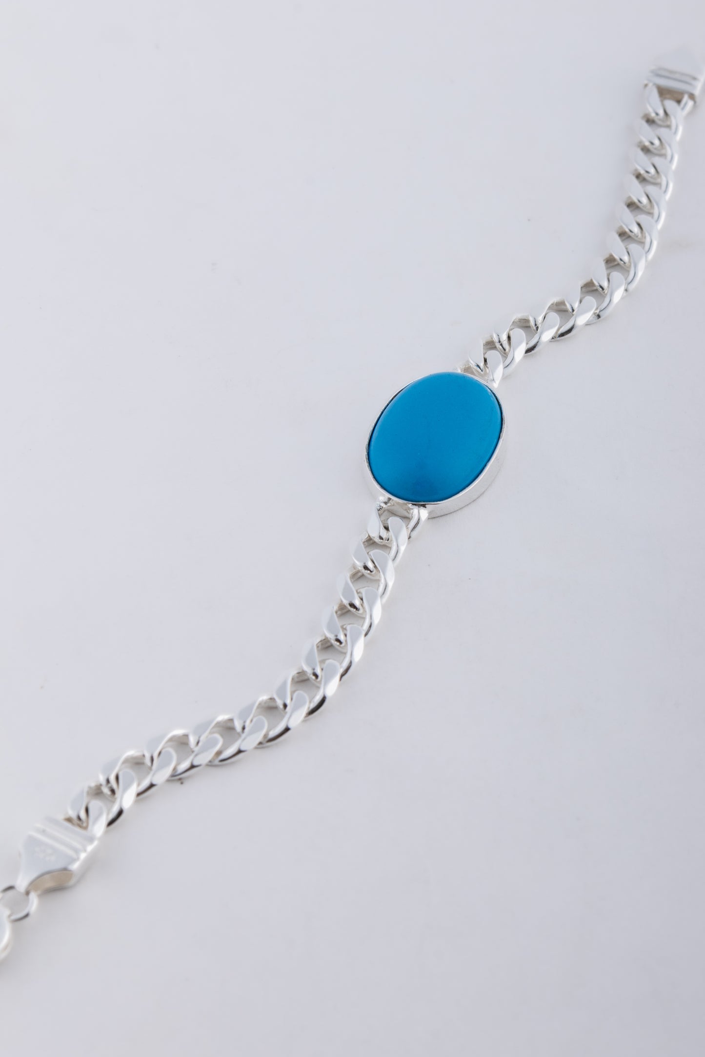 Bold Bandit Salmaan Silver Bracelet