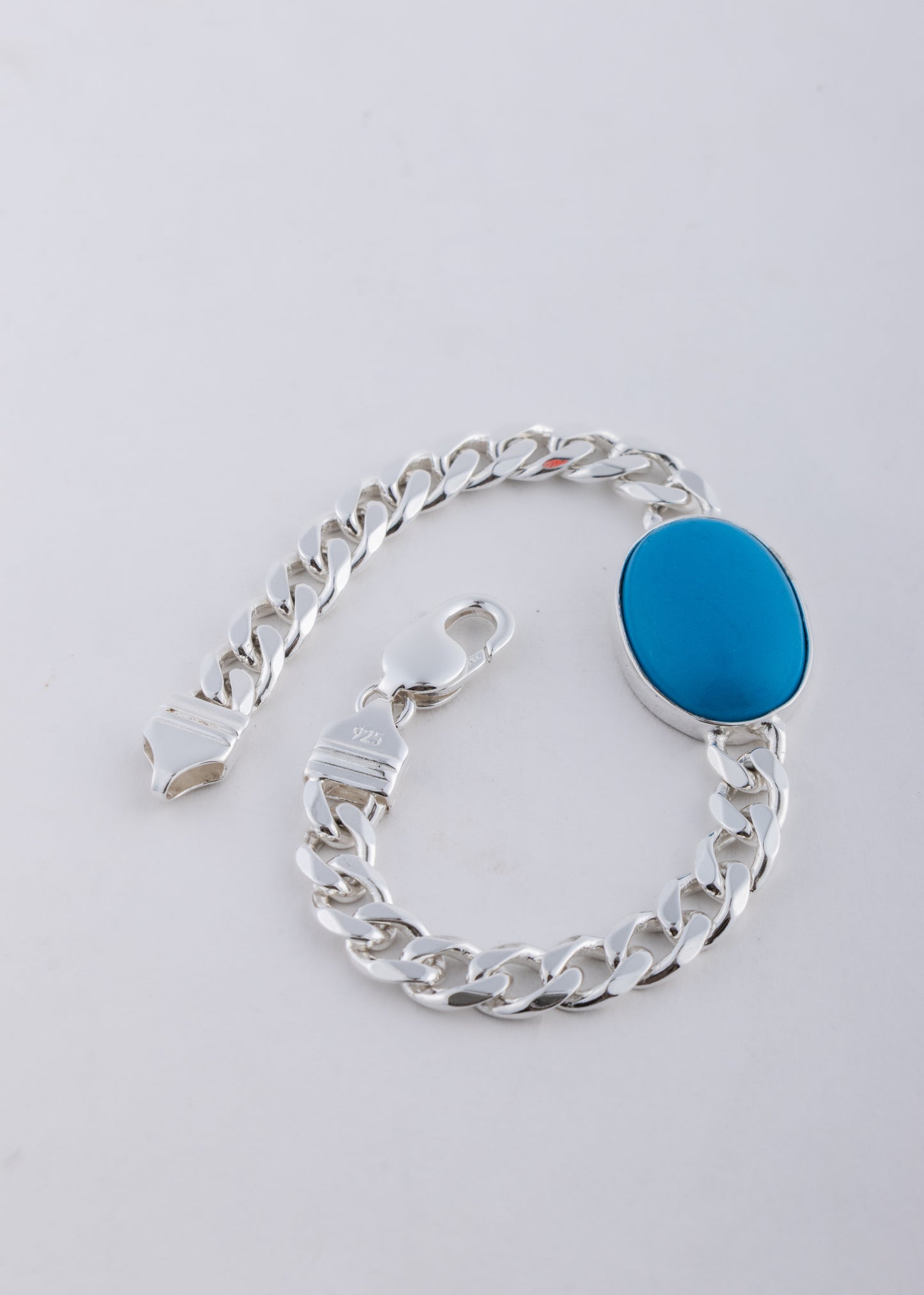 Bold Bandit Salmaan Silver Bracelet