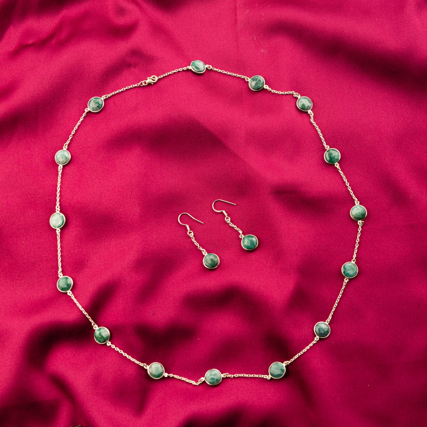 Dainty Emerald Set