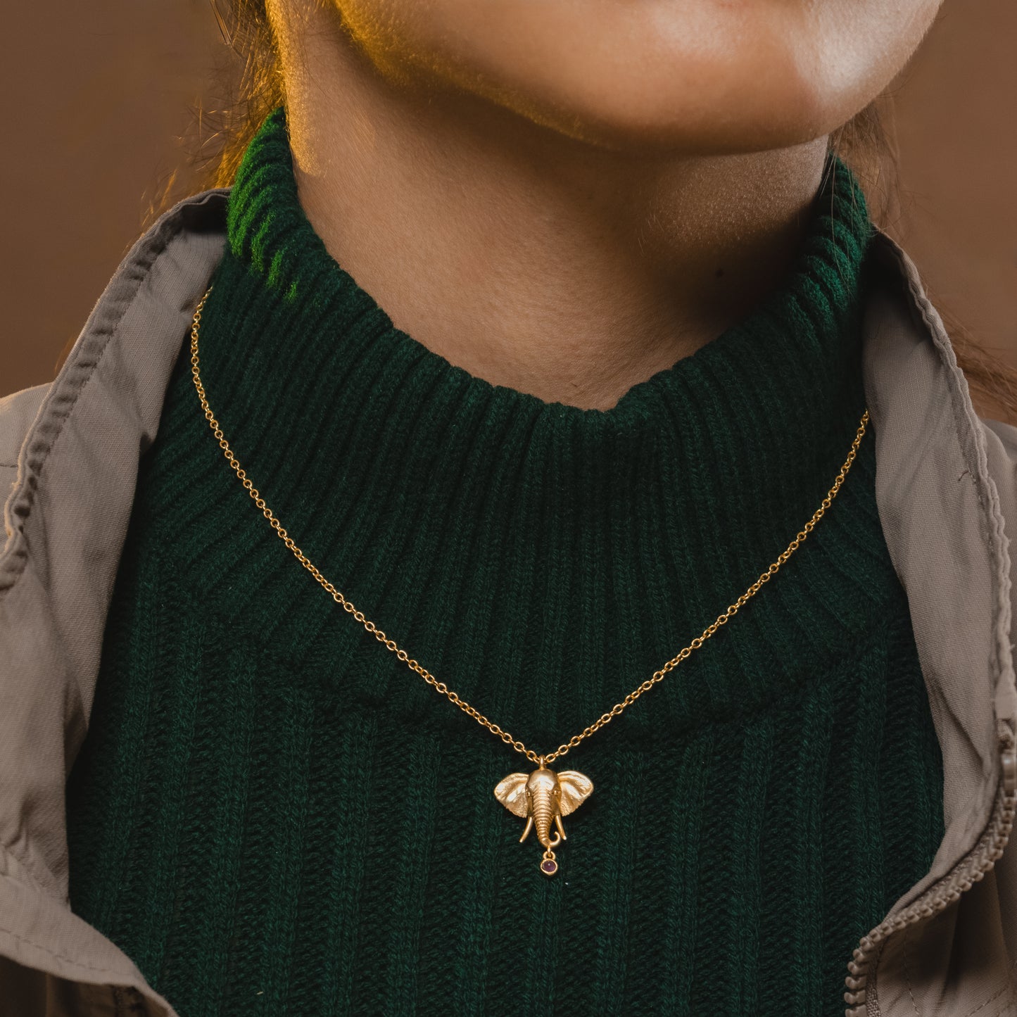 Corbett Dhikala Tusker Necklace