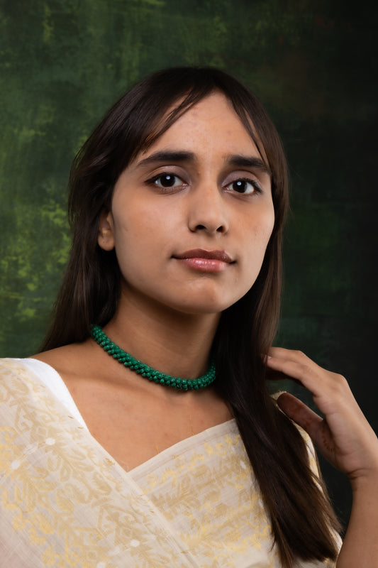 Malachite Beads Choker