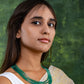 Graduated Green Multilayered Necklace