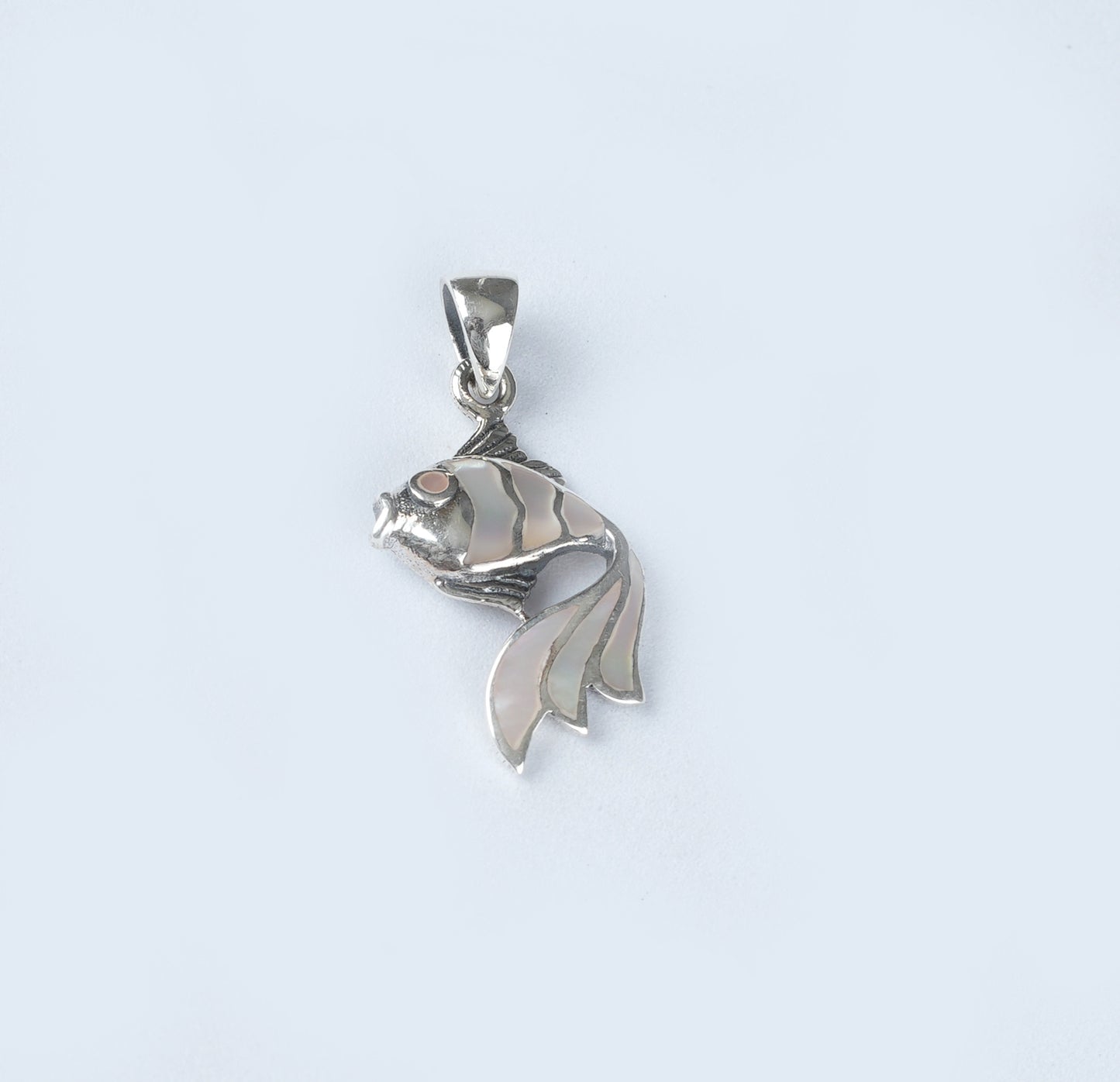 Oceanic Serenity Silver Pendant