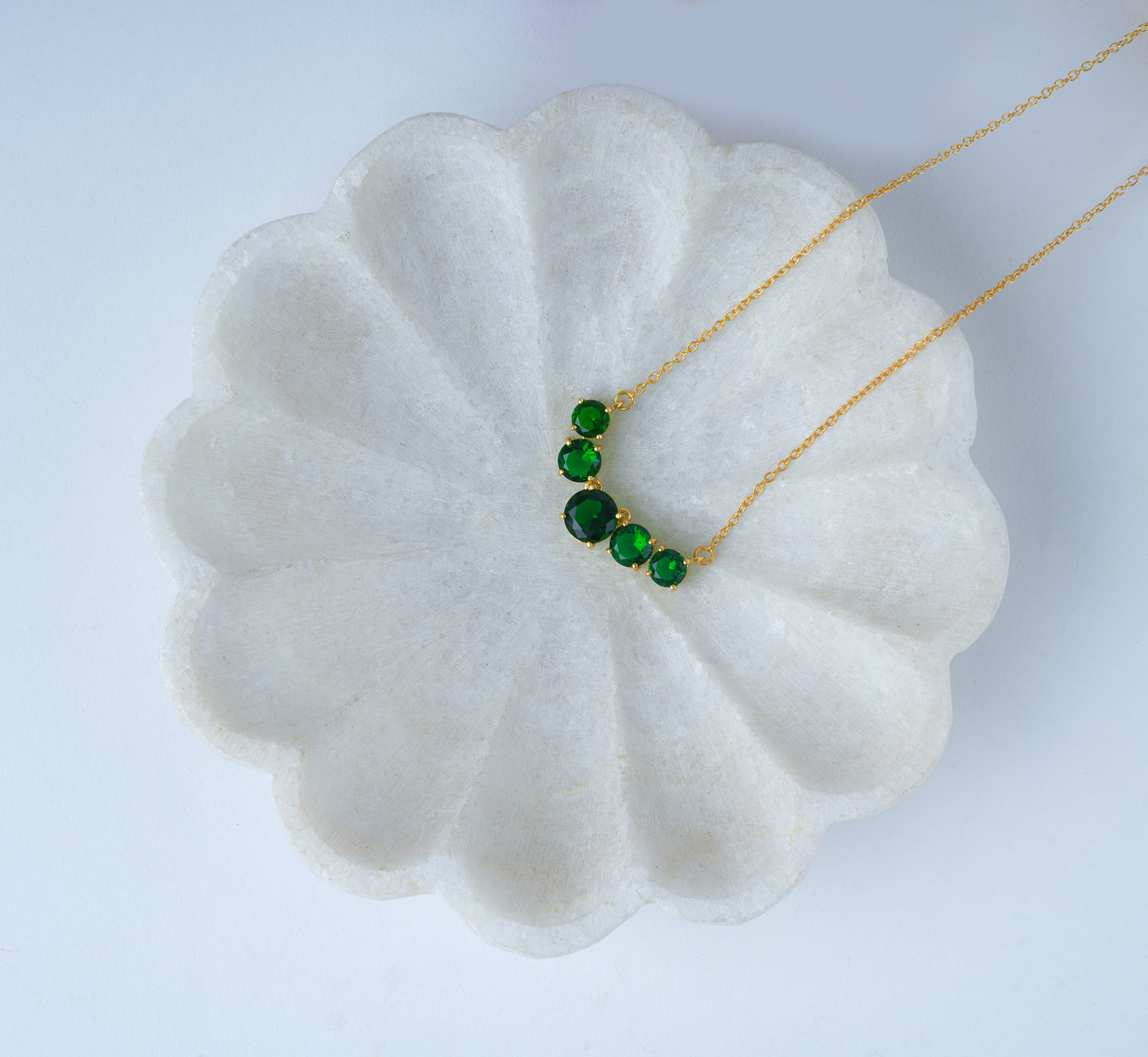 Emerald Spring Necklace