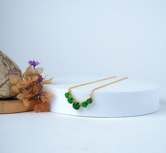 Emerald Spring Necklace