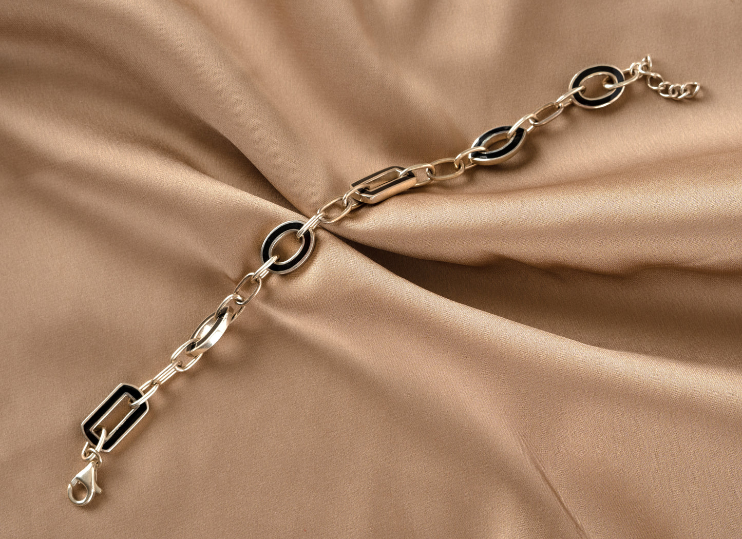 Multilink Silver Bracelet