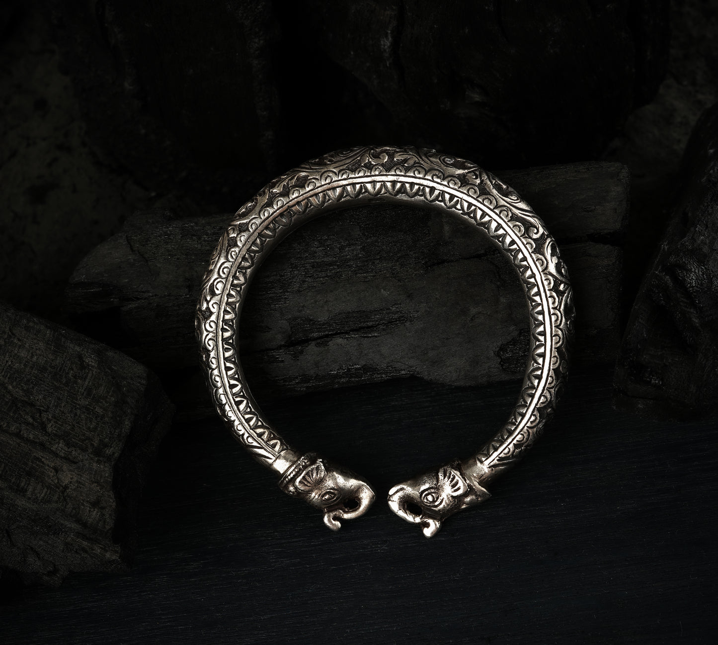 Elephant Head Bangle