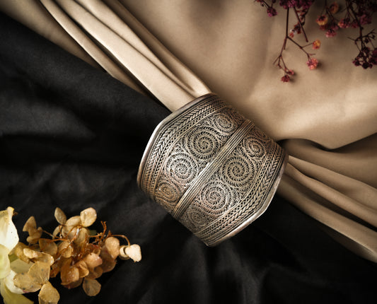 Intricate Mandala Adjustable Kada