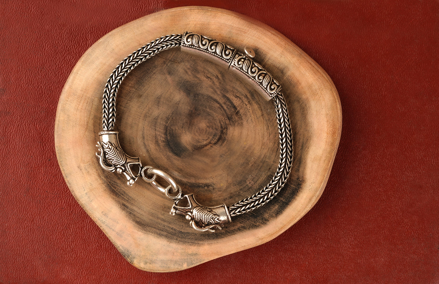 Tiger Silver Bracelet