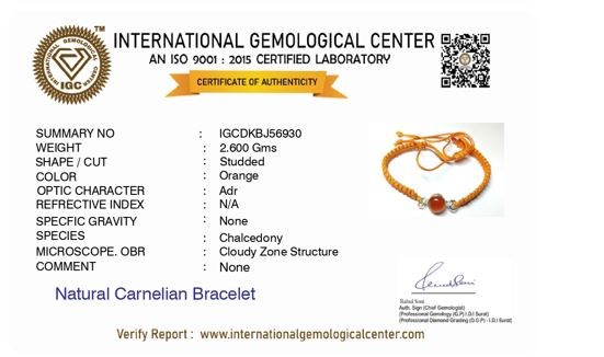 Courage to Act Carnelian Bracelet