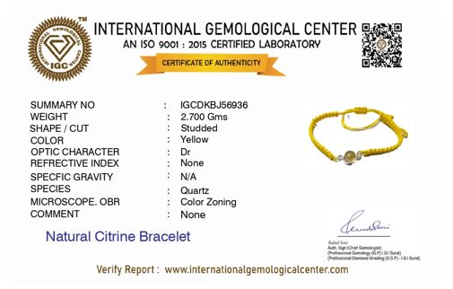 Manifest Anything Citrine Bracelet