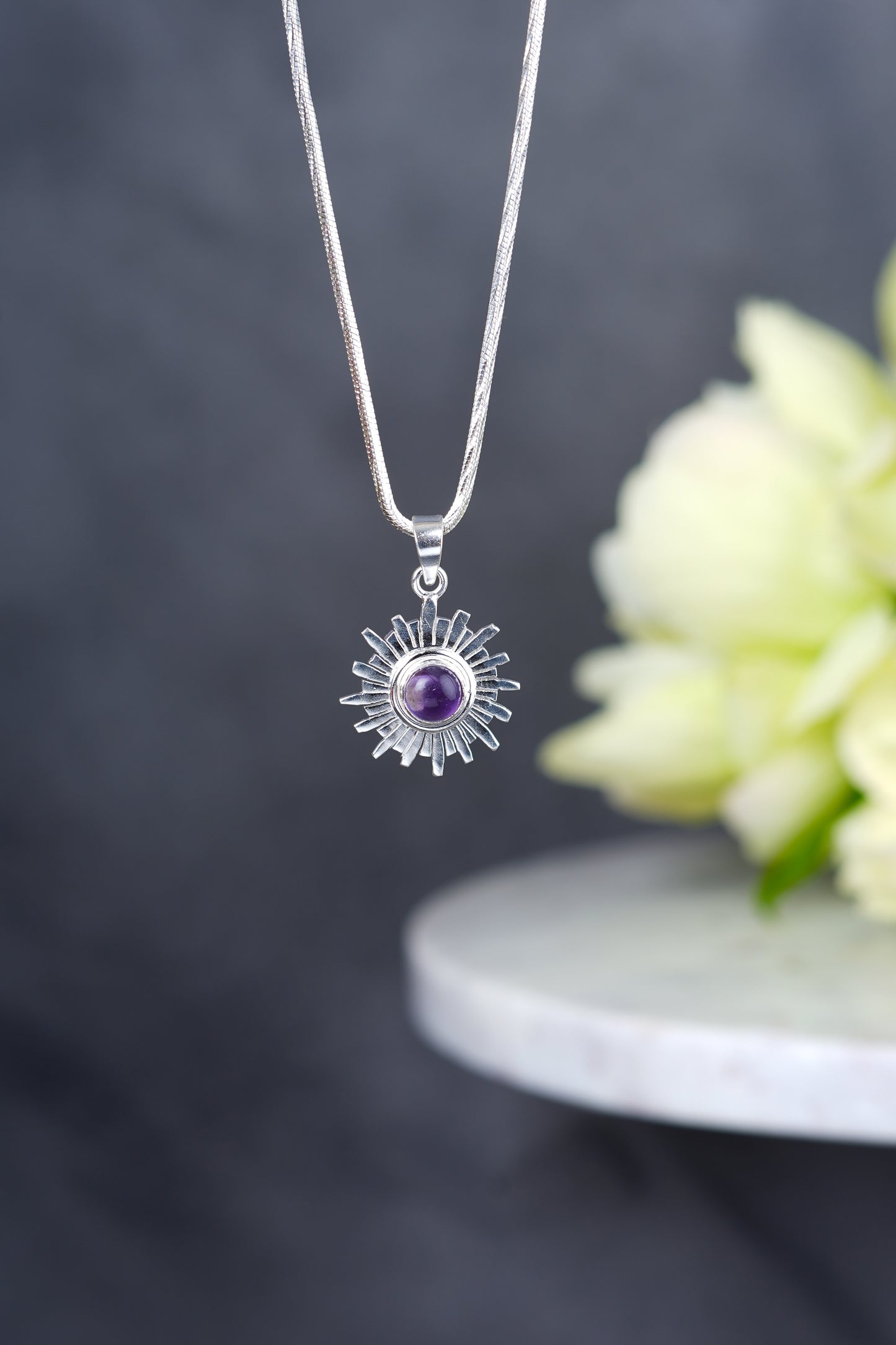 Healing Crown Chakra Pendant