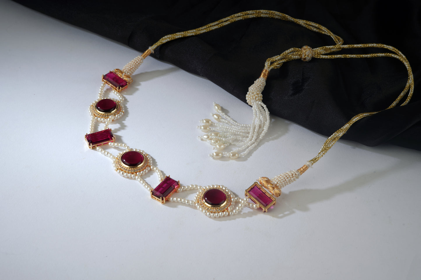 Ruby Royalty Choker Set