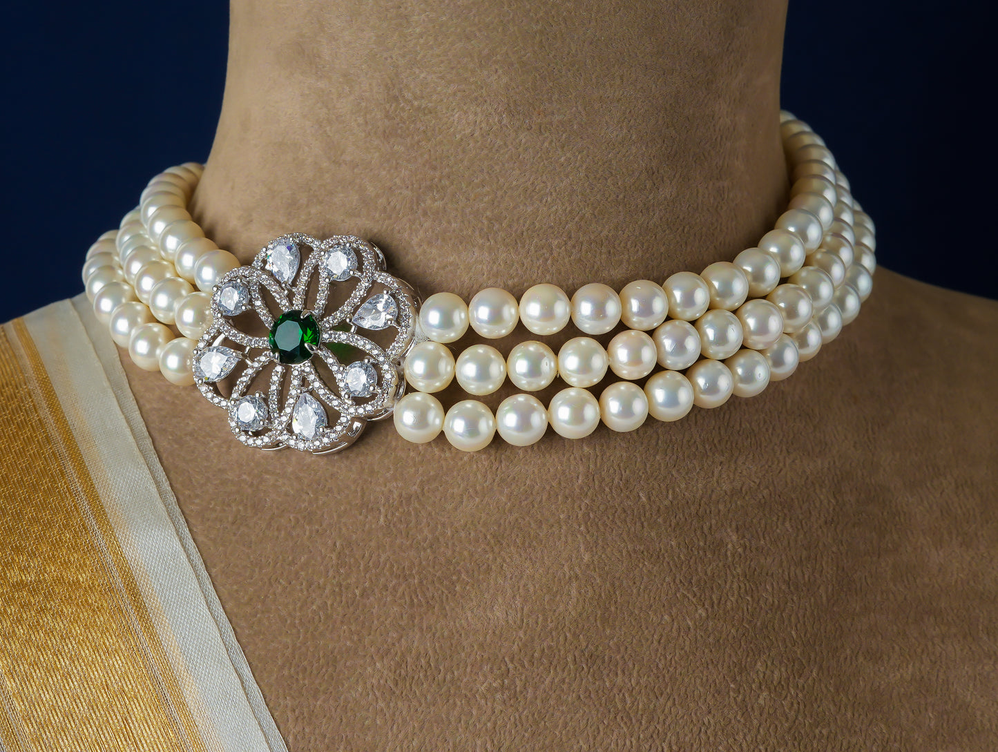 Pearl Brilliance Choker