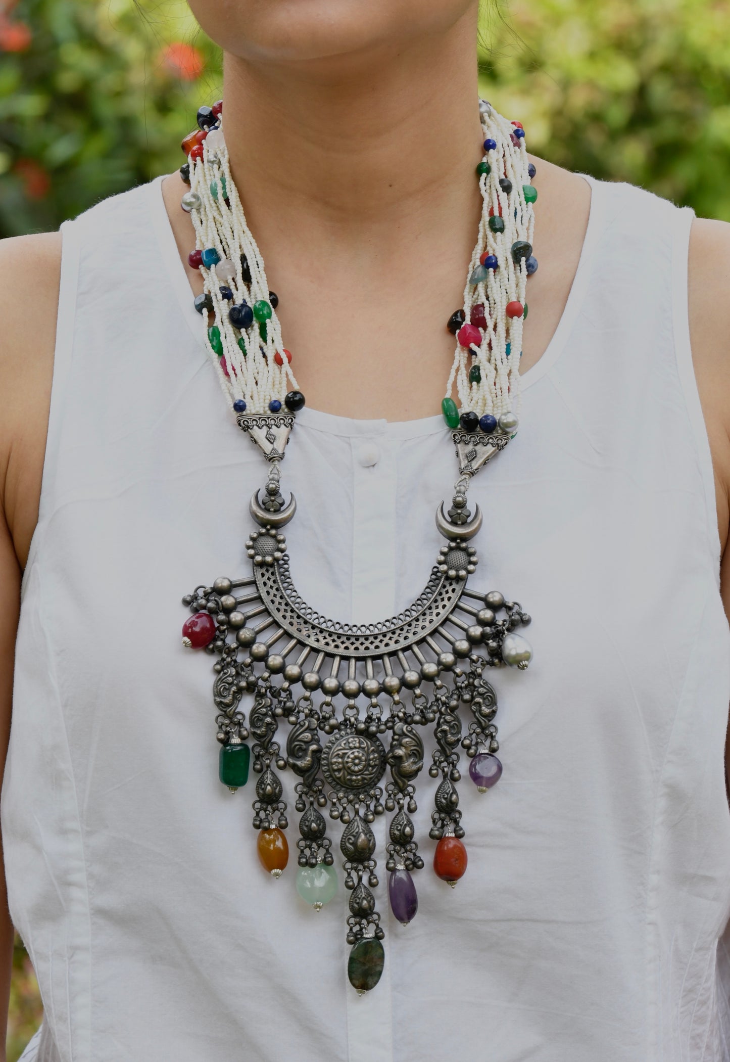 Nomadic Handcrafted Silver Necklace
