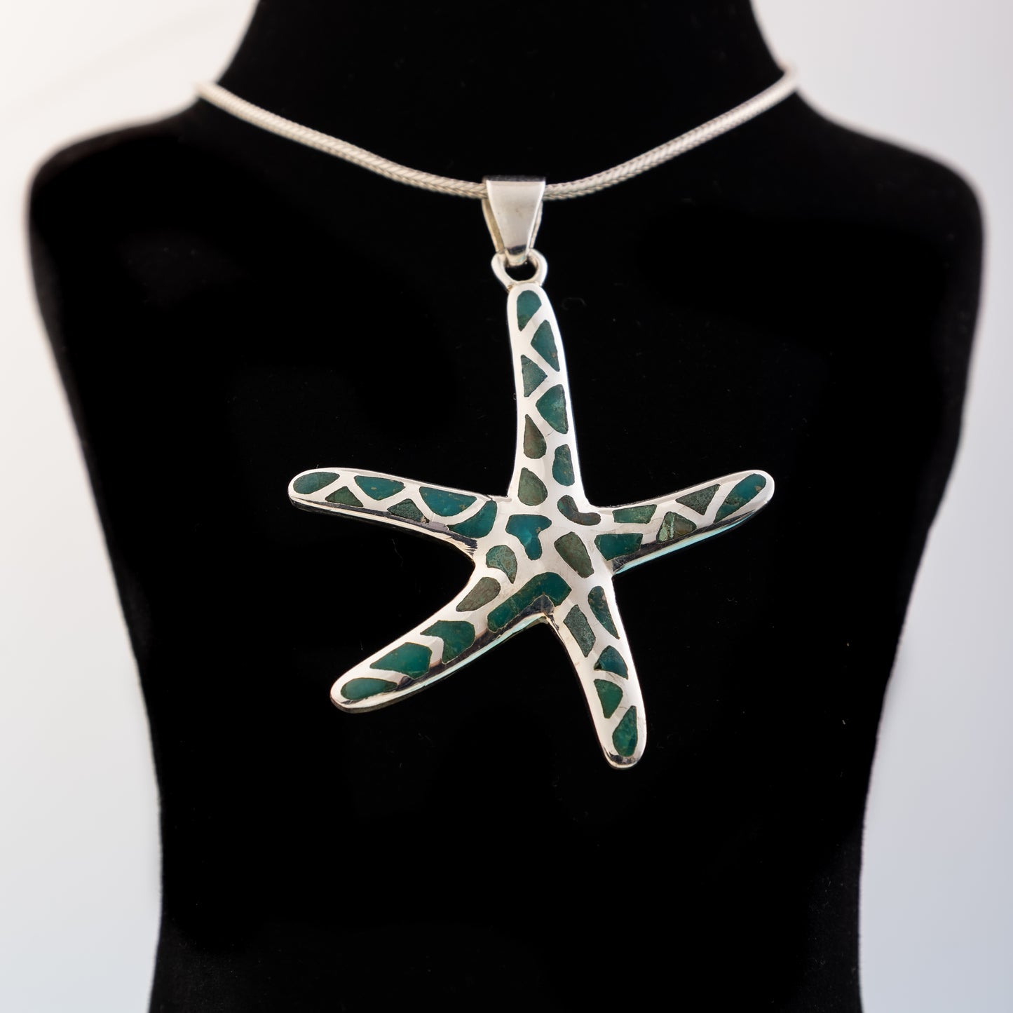 Starfish In MOP And Silver