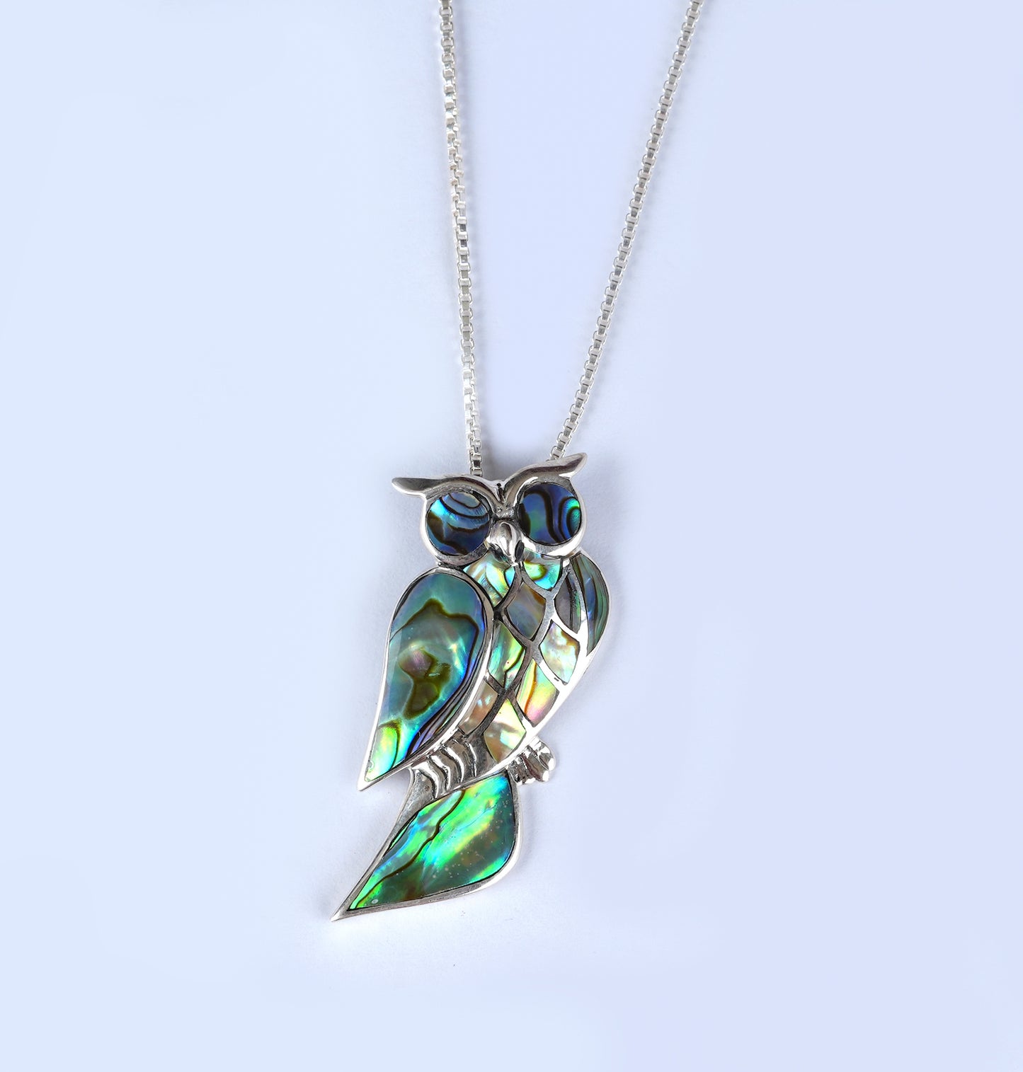 Blue Owl Pendant
