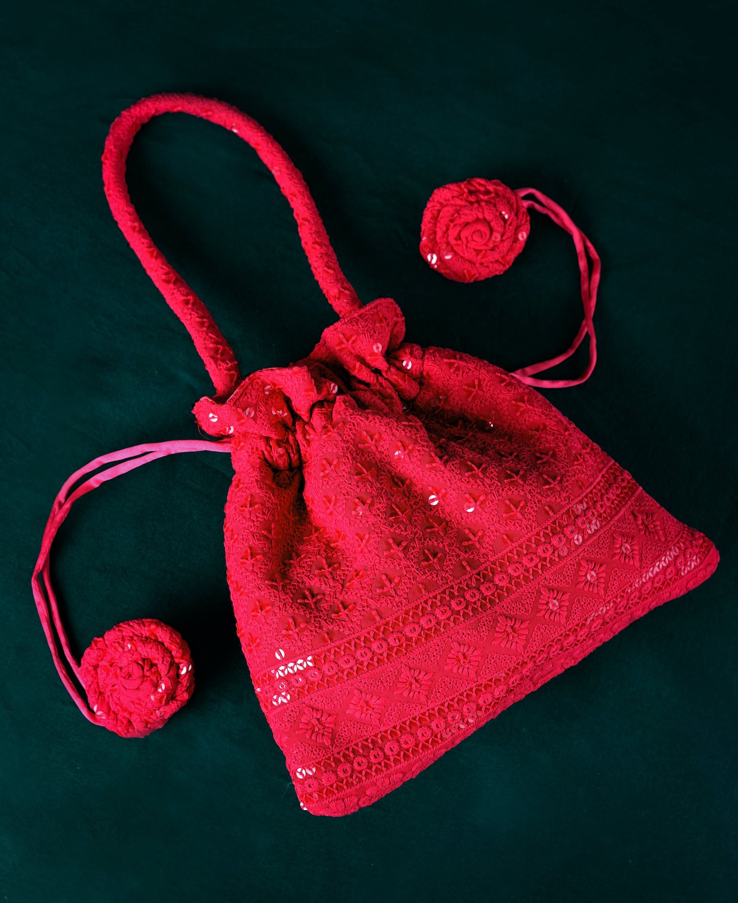 Piping Hot Red Potli