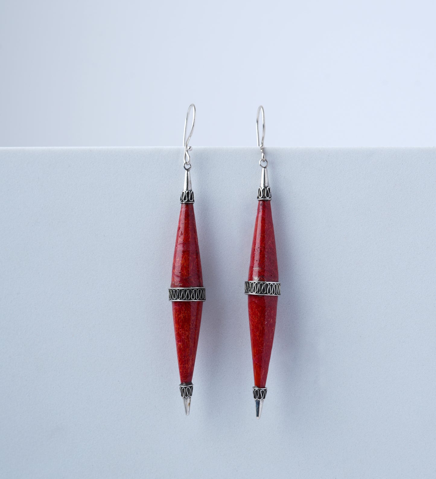 Red Cannon Earrings