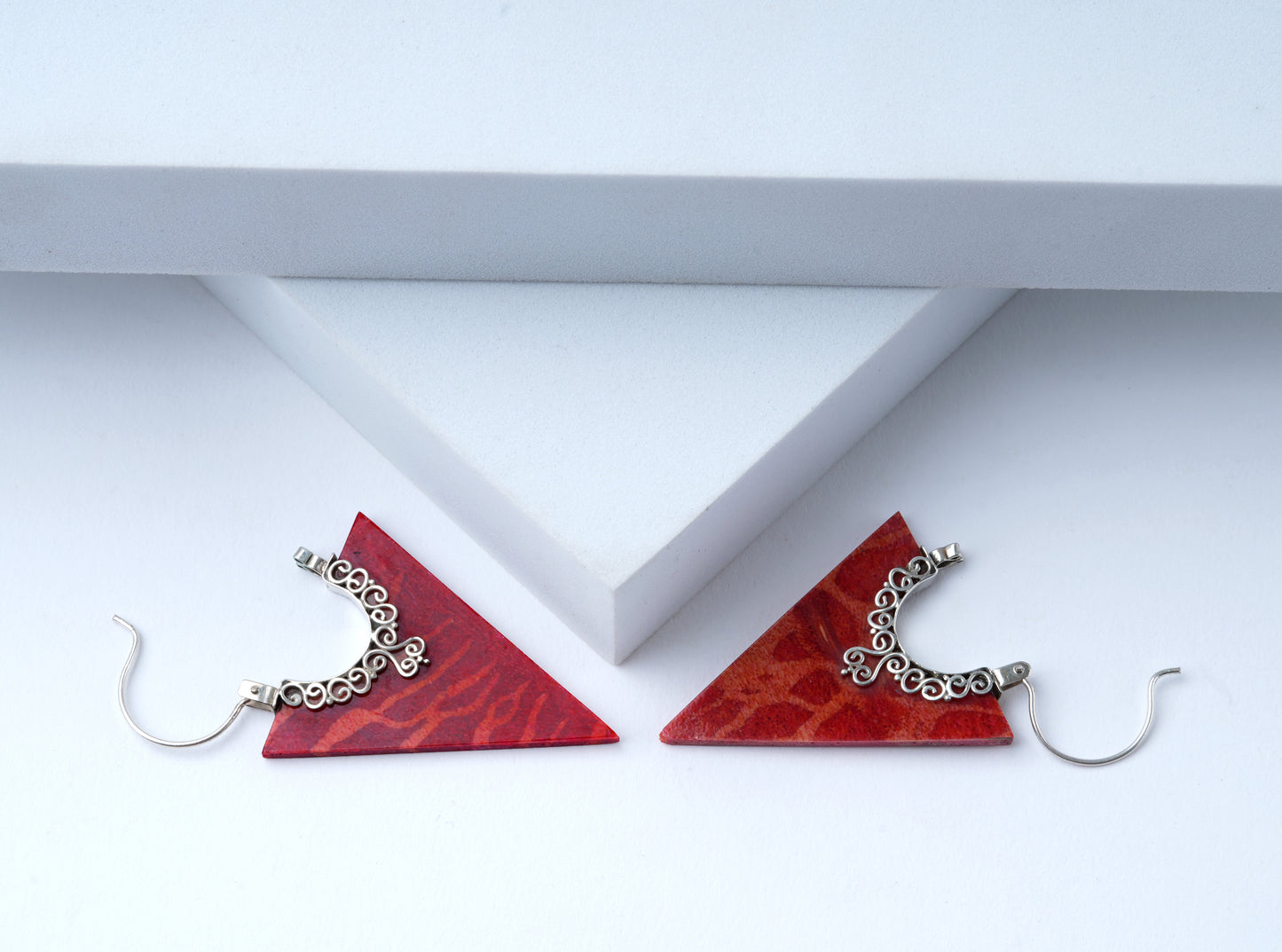Delicate Filigree Hoop Earrings