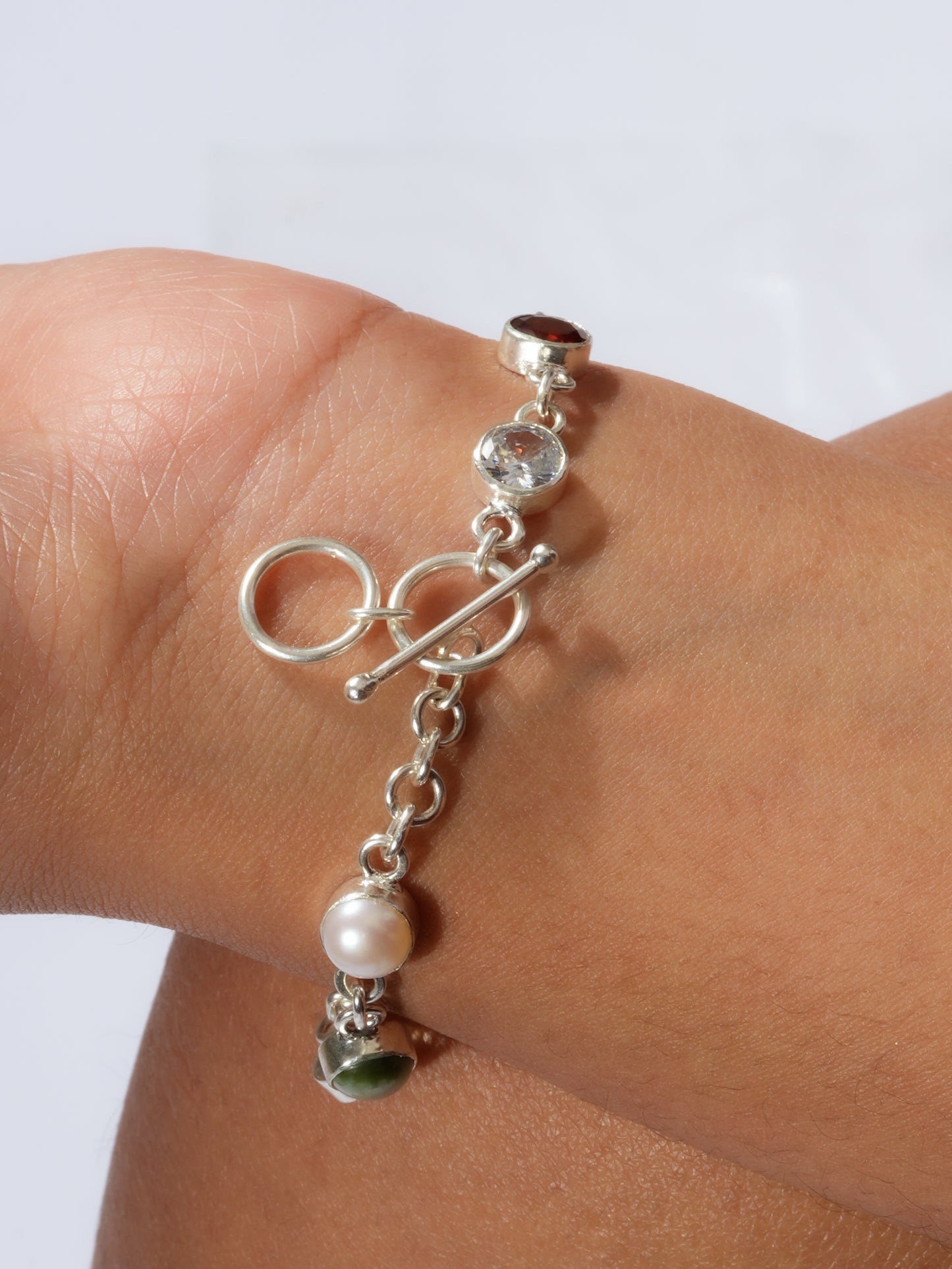 Natural Stones Navratna Bracelet