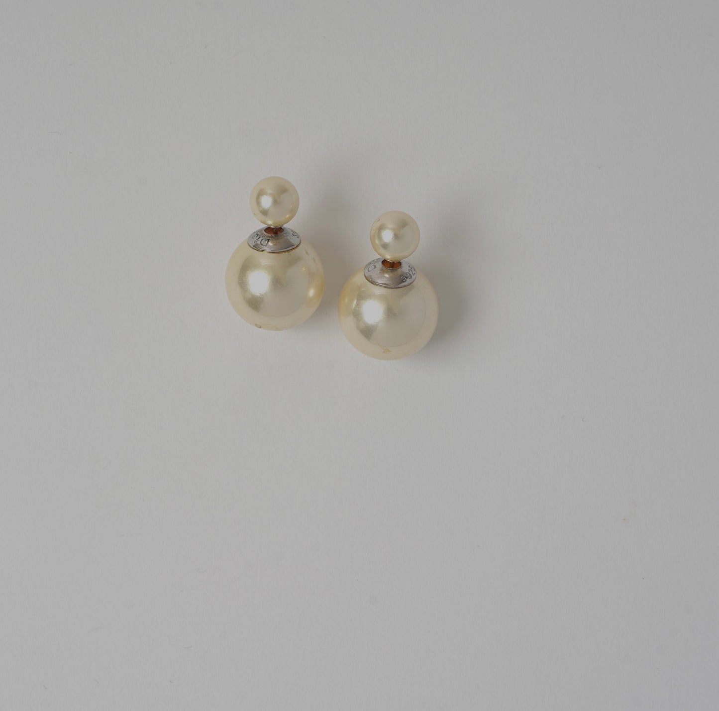 Double Pearl Studs