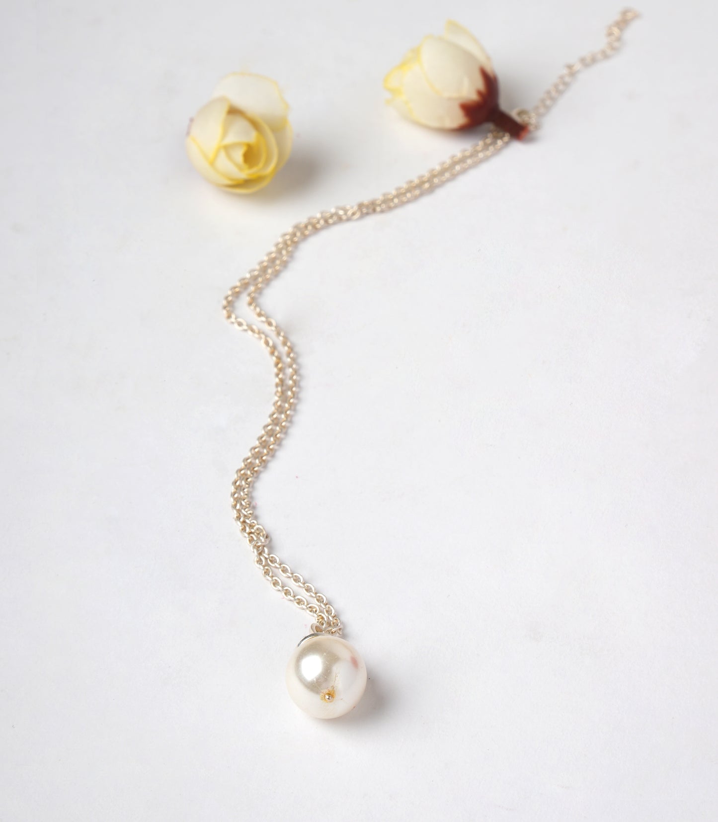 Classique CZ And Pearl Pendant Set (without chain)
