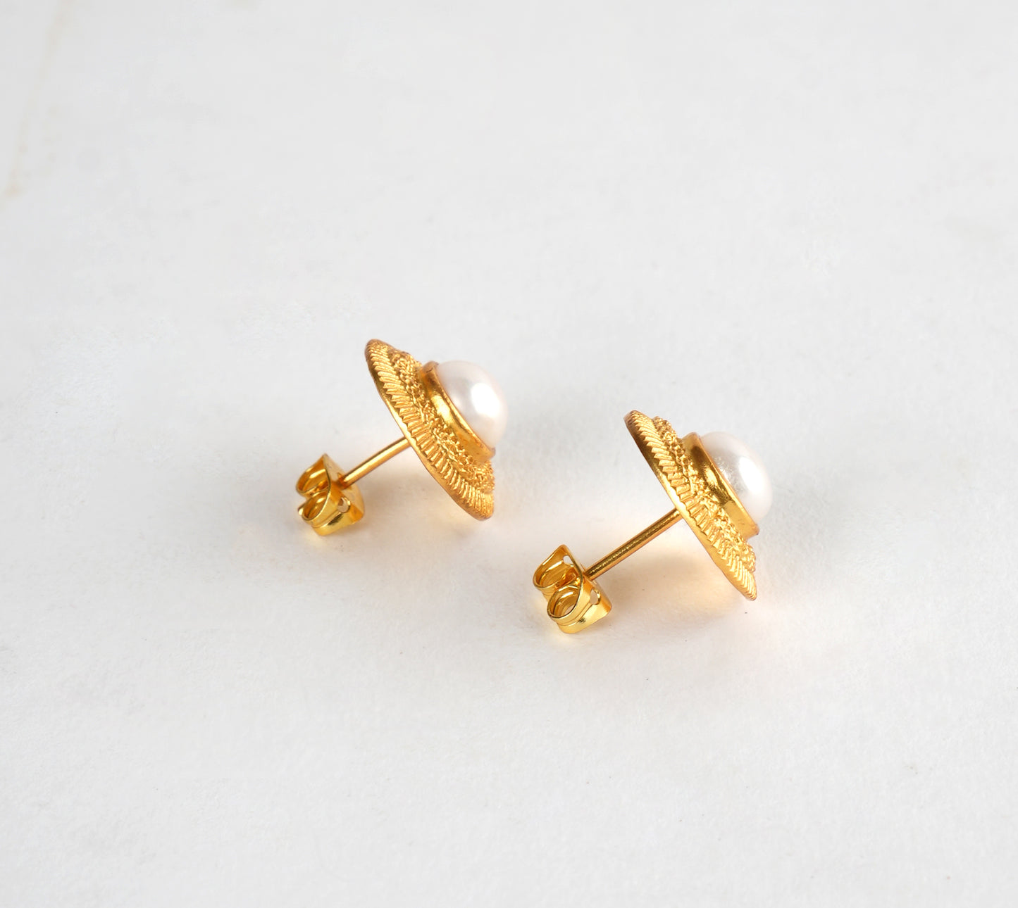 Luminous Pearl Studs